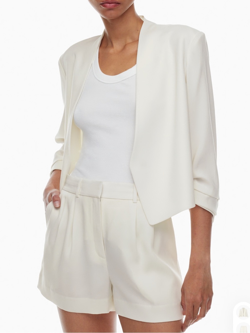Babaton Cropped Blazer